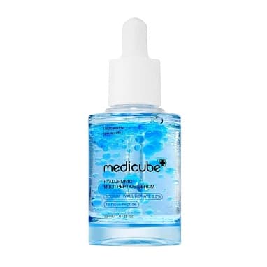MEDICUBE ДВУХФАЗНАЯ СЫВОРОТКА С ПЕПТИДАМИ И ПДРН HYALURONIC MILTI PEPTIDE SERUM